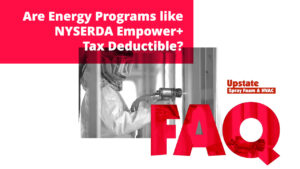 Are Energy Programs Like NYSERDA EmPower+ Tax Deductible?